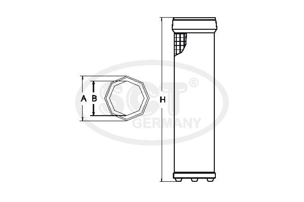 SCT GERMANY Toisioilmasuodatin SW 3904